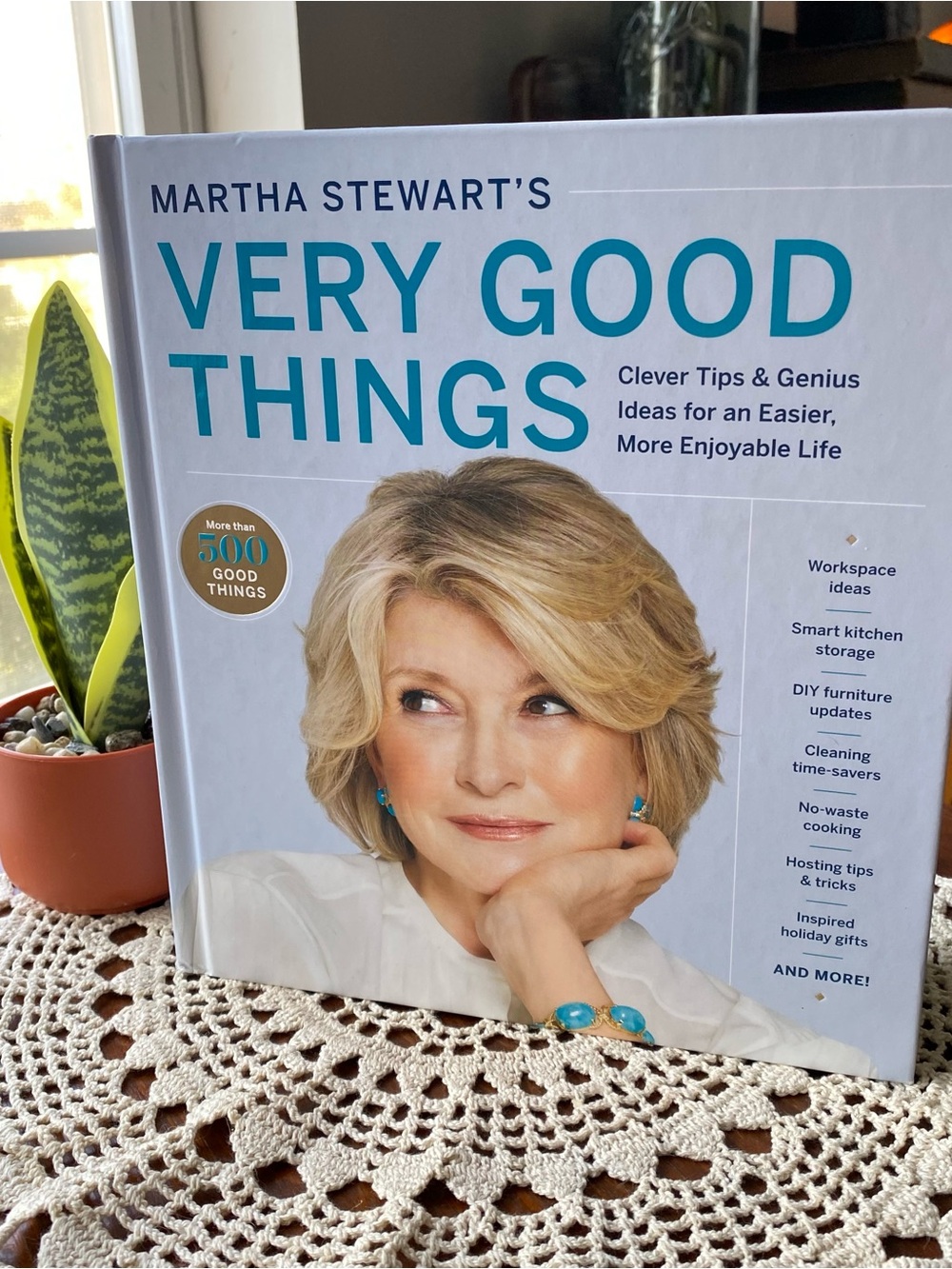 Martha Stewart Very Good Things – Teal and White Hardcover